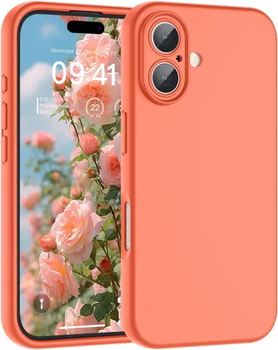 Vista 105 de SUPFINE - Funda diseñada para iPhone 12, silicona líquida premium con [forro de microfibra suave antiarañazos][protección de cámara mejorada], funda