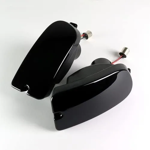 Vista 2 de Par de lentes ahumadas ámbar LED parachoques delantero luz intermitente compatible con Subaru Impreza RS 1999 - 2001, 2000