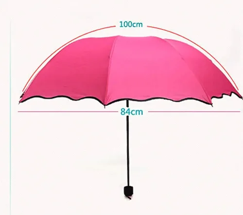 Vista 5 de ACEFAST INC Diseño Moda Camuflaje Hojas Impreso Personalizado Auto Plegable Sol Lluvia Anti-UV Paraguas