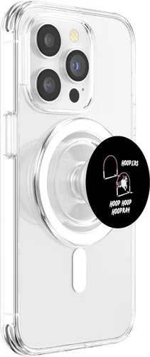 Vista 3 de Dog Agility - Perros para perros con ganchos de aro Border Collie PopSockets MagSafe PopGrip para iPhone
