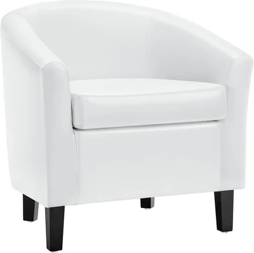 Vista 13 de Yaheetech Silla de Terciopelo Barril, Silla Decorativa Tapizada de Club, Silla Redonda con Cojín Suave para Sala de Estar, Dormitorio, Sala