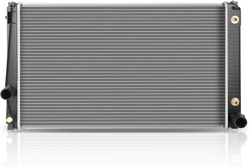 Vista 71 de SCITOO 19 - Radiador apto para Honda 1990-1993 para Accord 2.2L 1992-1996 for Honda for Prelude 2.2L Aluminum Radiator 19010PT1908; HO3010156