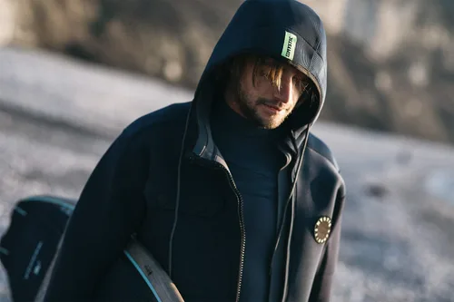 Vista 4 de Mystic Watersports - Surf Kitesurf & Windsurf Ocean Neopreno Chaqueta - Navy Lime - Unisex