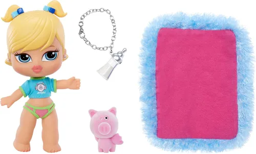 Vista 2 de Bratz Babyz Cloe - Muñeca de moda coleccionable con moda real y mascota