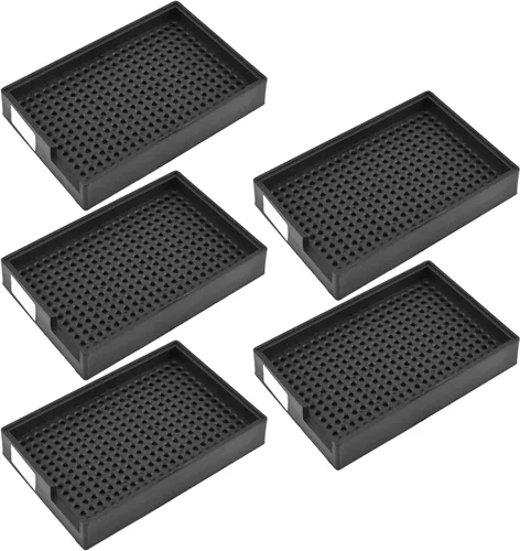 Vista 12 de Othmro Bandejas de tornillos antiestáticos de 273 agujeros, placas de tornillo de 5.512 x 3.543 x 0.984 in, soporte de bandeja de tornillos