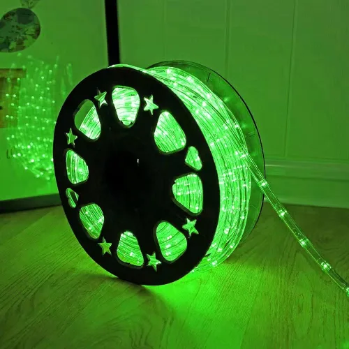 Vista 16 de DINGFU Luces de cuerda LED impermeables de 50 pies y 360 LED, 110V conectables para interiores y exteriores para terraza, patio, piscina, camping