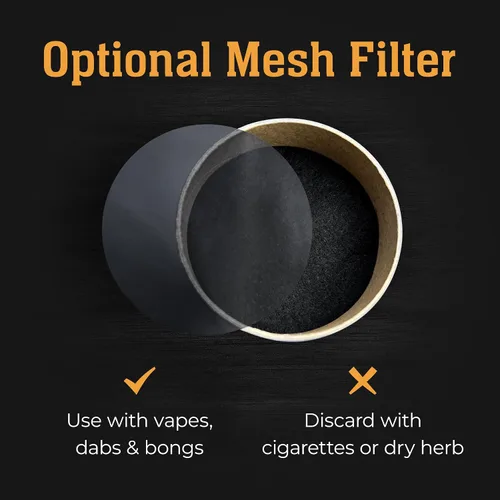 Vista 4 de Paquete de 3 filtros de repuesto – Filtro de aire de humo personal para atrapar el humo y el olor I para atrapar el olor, atrapar olores y mantener