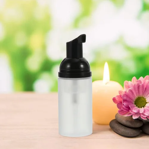 Vista 6 de FOMIYES Botella dispensadora de espuma, botella de espuma vacía líquida, dispensador de espuma recargable, botellas de prensa de plástico