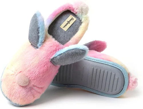 Vista 6 de Dearfoams Unisex-Child Matching Family Holiday Easter Scuff Slipper