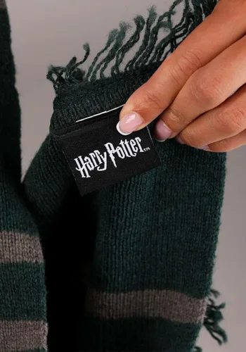 Vista 5 de elope Harry Potter Slytherin House Lambs Wool Scarf for Adults and Kids