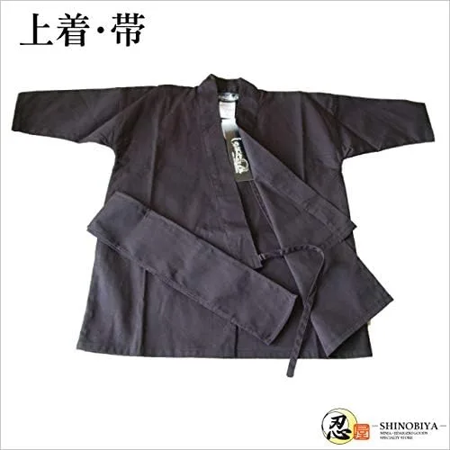 Vista 4 de Disfraz de Halloween para niños de Ninja UniformeMarcial Art. NegroRojo (Negro, 2L)