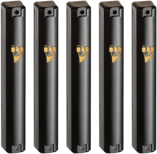 Vista 9 de SUPER STAM MEZUZAH CASE Holder (shidell) - Rectángulo de plástico con forma rectangular plateada impermeable caucho corcho lote de 5