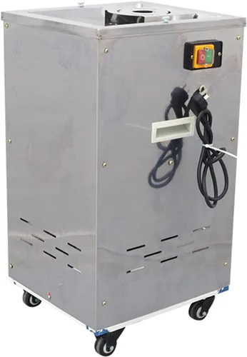 Vista 6 de Picadora de carne eléctrica Máquina trituradora de huesos Picadora Pescado Pollo Vegetal para Alimentación Animal Procesador 220V 2.2KW 880 LB/H