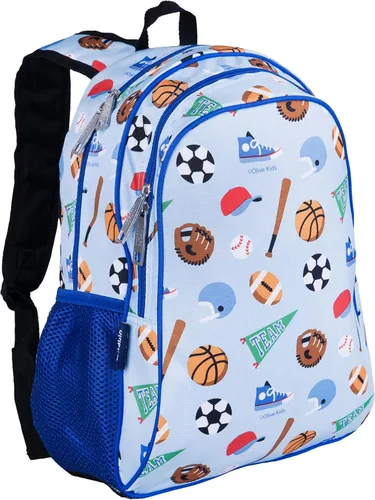 Vista 17 de Wildkin - Mochila de 15 pulgadas para niños, monstruos
