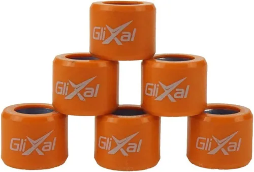 Vista 6 de Glixal ATKS-04010 juego de pesos para patines de alto rendimiento Racing Variador Rodillo 16x13mm 139QMB GY6 50cc - 100cc escúter, ciclomotor, todo