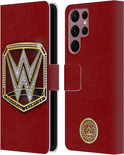 Vista 129 de Head Case Designs Officially Licensed WWE Cruiserweight Champion Title Belts Leather Wallet Case Compatible with Samsung Galaxy A07 4G Campeón