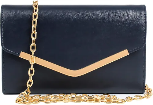 Vista 17 de Bolso de mano para mujer, bolso de mano con cadena desmontable para bodas y fiestas
