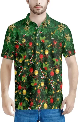 Vista 36 de HUGS IDEA Camiseta casual retro para hombre, diseño de calavera de manga corta Nota musical de hoja de otoño