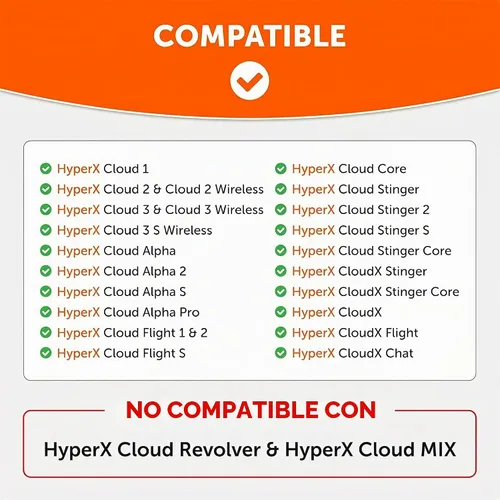 Vista 2 de WC Freeze V2 Cloud Alpha - Almohadillas de gel refrigerante en ángulo para HyperX Cloud Alpha y más, de Wicked Cushions Almohadillas en ángulo