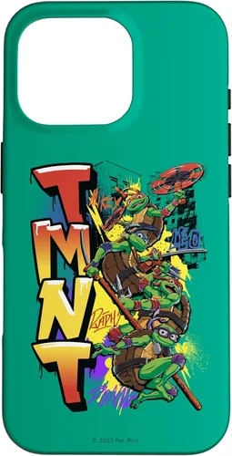 Vista 20 de Teenage Mutant Ninja Turtles: Mutant Mayhem NYC Graffiti - Carcasa para iPhone 17