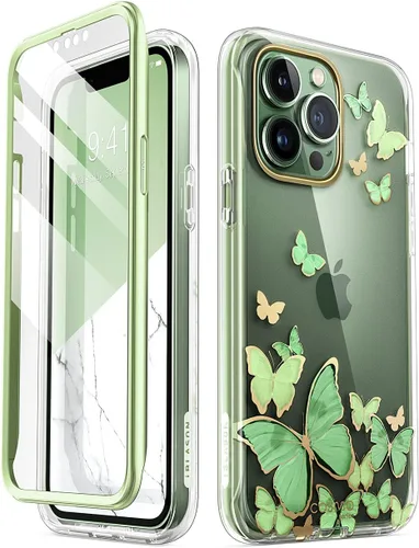 Vista 8 de i-Blason Cosmo - Funda para iPhone 13 Pro Max [Protector de Pantalla Integrado] [Protección de Grado Militar] Funda Protectora Delgada de Cuerpo