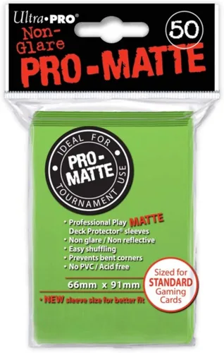 Vista 9 de Ultra Pro 7442784515 Protectores de Baraja - Pro-Matte Black Negro / Negro