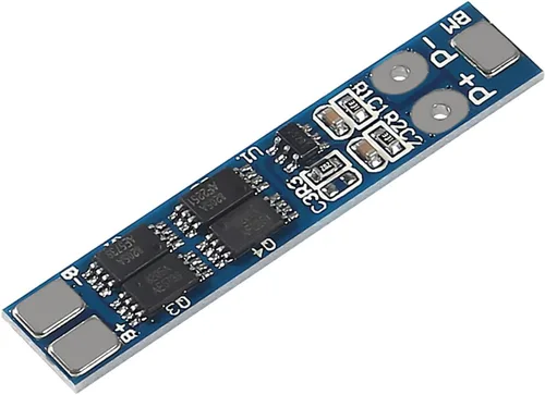 Vista 5 de Alinan 6pcs 2S 8A 7.4V 8.4V 16A Límite de corriente 18650 Cargador de batería de litio BMS Circuito Placa de protección PCB para batería de litio