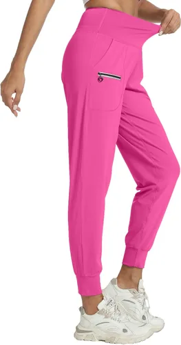 Vista 105 de Kcutteyg - Pantalones deportivos con bolsillos para mujer, diseño suave, ligero y de secado rápido, para entrenamiento, gimnasia, yoga y correr