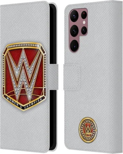 Vista 269 de Head Case Designs Officially Licensed WWE Cruiserweight Champion Title Belts Leather Wallet Case Compatible with Samsung Galaxy A07 4G Campeón