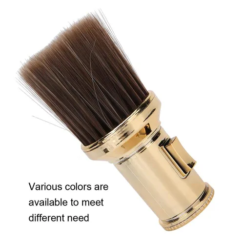 Vista 8 de Cepillo de plumero de cuello de peluquería, cepillo multifuncional para barrer de cabello roto cepillo de plumero para el cuello, cepillo de afeitar