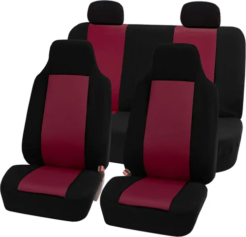 Vista 11 de FH Group Fundas de Asientos de Automóvil de Malla de Aire 3D Juego Delantero – Protectores de Asientos Automotrices de Ajuste Universal, Fundas