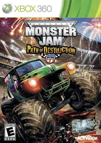 Vista 7 de Monster Jam: Path of Destruction with Custom Wheel - PlayStation