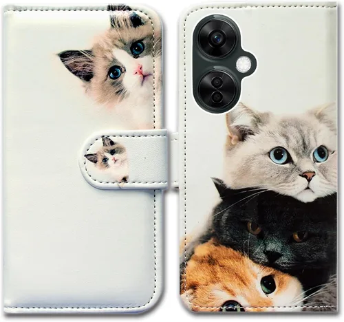 Vista 23 de Bcov Funda para Oneplus Nord N30 5G, diseño de pájaro negro y verde con tapa para teléfono con ranura para tarjeta y soporte para OnePlus Nord N30 5G