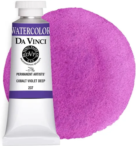 Vista 170 de DA VINCI PAINTS Pintura Acuarela Profesional para Artistas, Azul Cobalto, 15mL