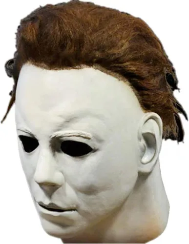 Vista 5 de LKCOZSM Halloween Michael Myers máscara Blanco