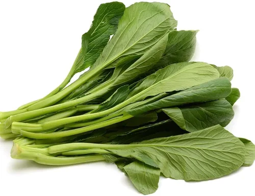 Vista 3 de Yu Choy Sum Seeds, vegetal verde asiático sin OMG, más de 4000 semillas, crecimiento rápido por Mai's Family
