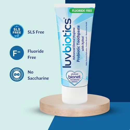 Vista 2 de Luvbiotics - Kit fresco y sin flúor con probióticos y xilitol