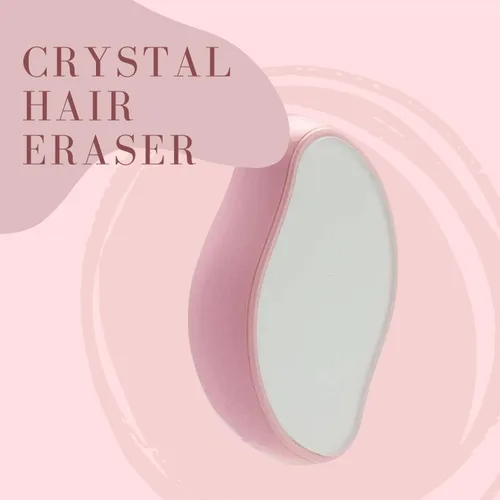 Vista 2 de Borrador de pelo de cristal, depiladora para mujeres y hombres, herramienta reutilizable para depilación y exfoliación, borrador de vello facial
