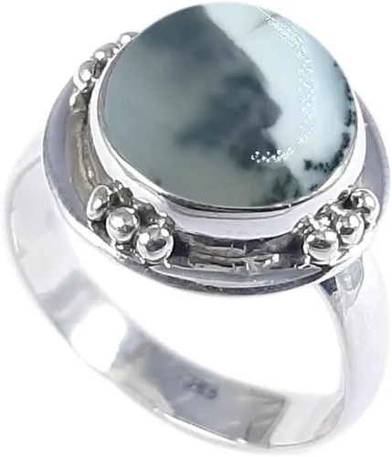Vista 24 de Anillo de plata esterlina 925 para las mujeres joyas de piedras preciosas anillo joyería de moda para su venta Helloween (R-1369)