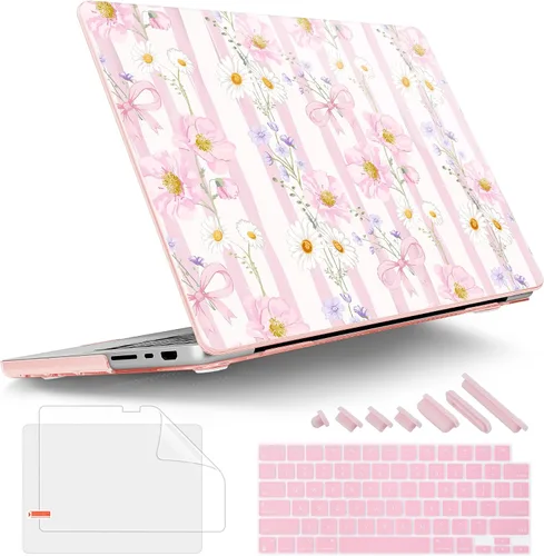 Vista 15 de Tuiklol - Funda para MacBook Pro de 14 pulgadas, versión 2026, 2025, 2024 Noche bosque oscuro