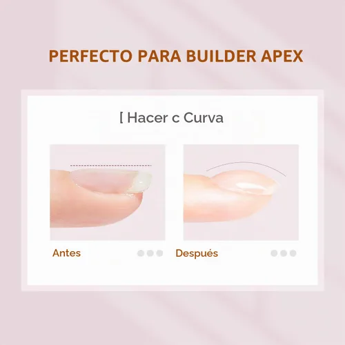 Vista 3 de JODSONE Gel Constructor Transparente para Uñas 10ml, Gel Fortalecedor para la Cúspide de las Uñas, Extensiones, Reparación, Engrosamiento, Esmalte