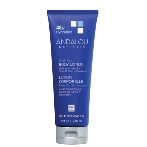 Vista 9 de Andalou Naturals 1000 Roses Loción corporal calmante - Mejora la humedad de la piel con manteca de karité y aloe vera - Loción hidratante