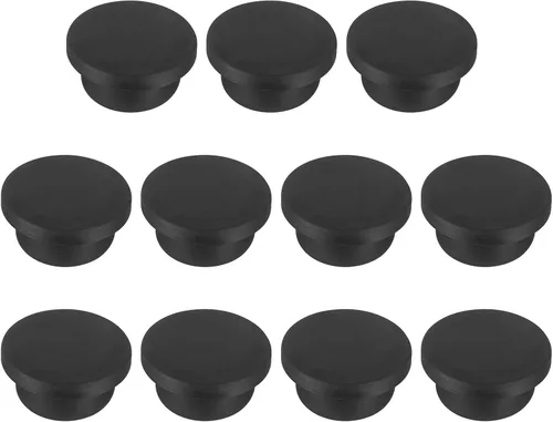 Vista 68 de MECCANIXITY - Tapones de silicona en forma de T (26mm, 1 pulgada de diámetro), color negro