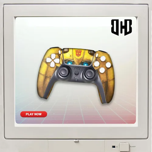 Vista 225 de Battman Custom PS-5 Controller Wireless compatible with Play-Station 5 Console by BCB Controllers Proudly Customized in USA with Permanent
