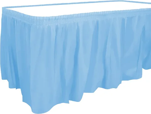 Vista 12 de Mantel de plástico negro rectangular de 29 pulgadas x 14 pulgadas para fiesta
