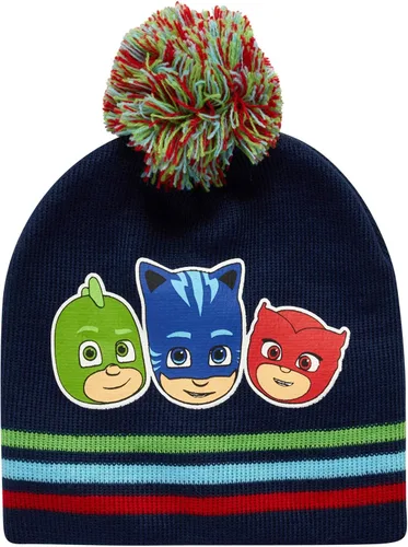 Vista 5 de PJ Masks Conjunto de tres piezas de gorro de invierno guantes y bufanda polaina