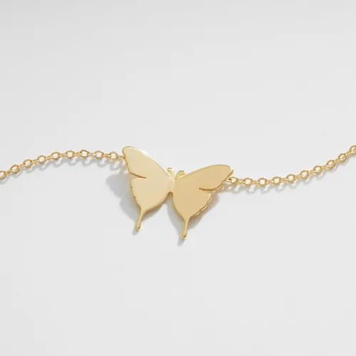 Vista 5 de VACRONA Gold Dainty Butterfly Choker Necklaces for Women