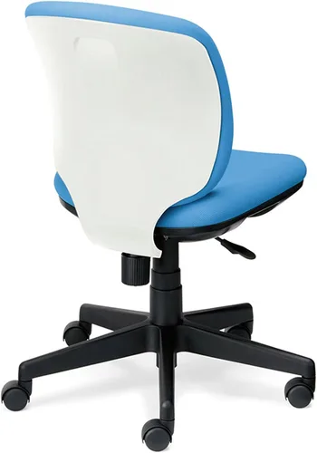 Vista 12 de Plus Silla de oficina Presea respaldo bajo Shell blanco sin codos rosa KC-K56SL PK 697835