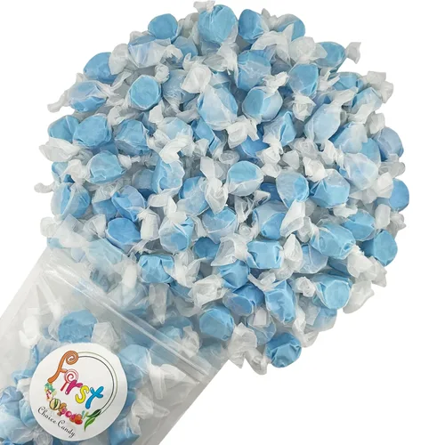 Vista 37 de Variedad de caramelos gourmet de agua salada (Patriótico americano rojo blanco azul, 1 libra)