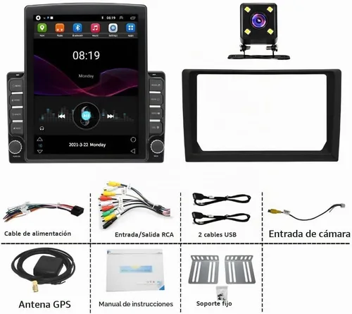 Vista 7 de Actualización de radio de coche para Ford Expedition 2007-2010 2011 2012 2013 2014 estéreo